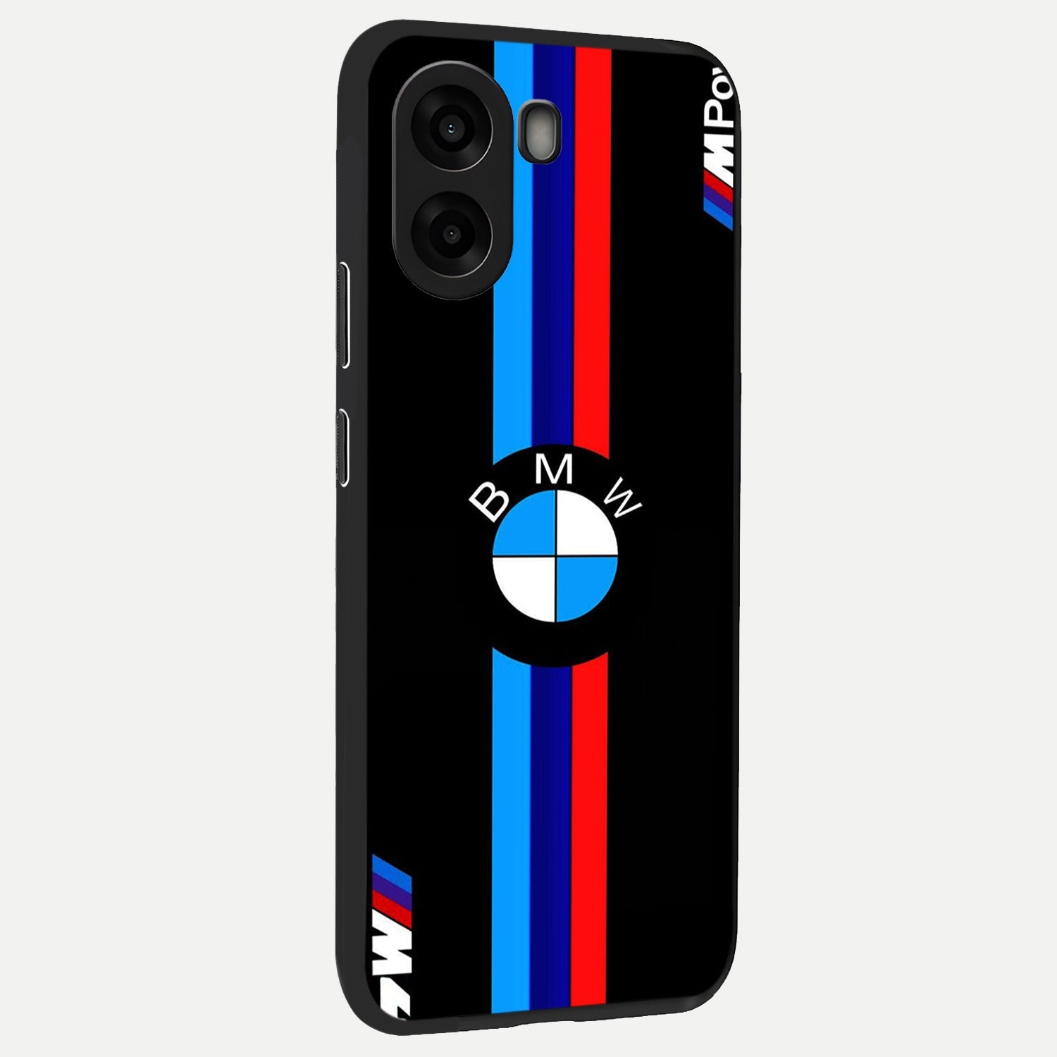  Turbo BMW Beast back cover For Oppo A6s slim fit glass case with vibrant aesthetic design