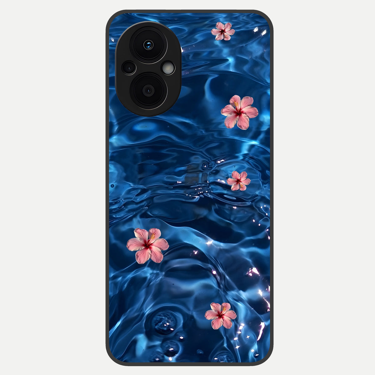  Bloom Thread Art Glass Case For Oppo F21 Pro 5G back cover – full design glossy printed glass finish