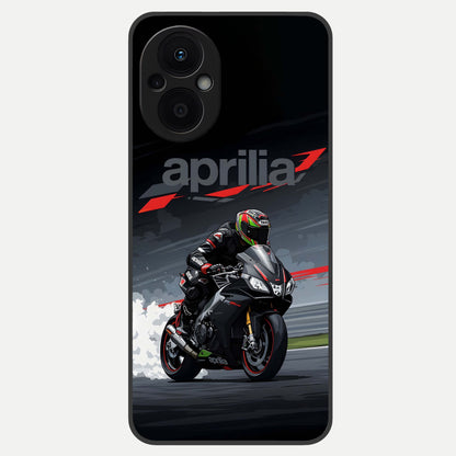  Dark Aprilla Glass Case For Oppo F21 Pro 5G back cover – full design glossy printed glass finish