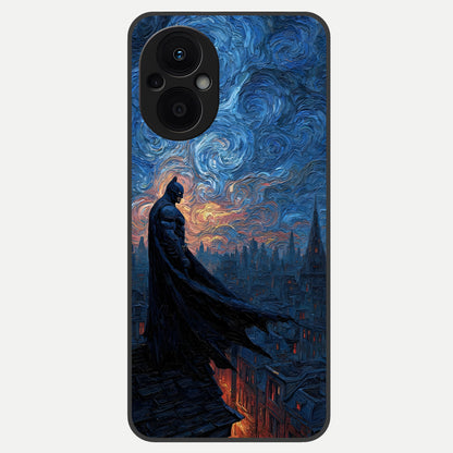  Dark Knight Dusk Glass Case For Oppo F21 Pro 5G back cover – full design glossy printed glass finish