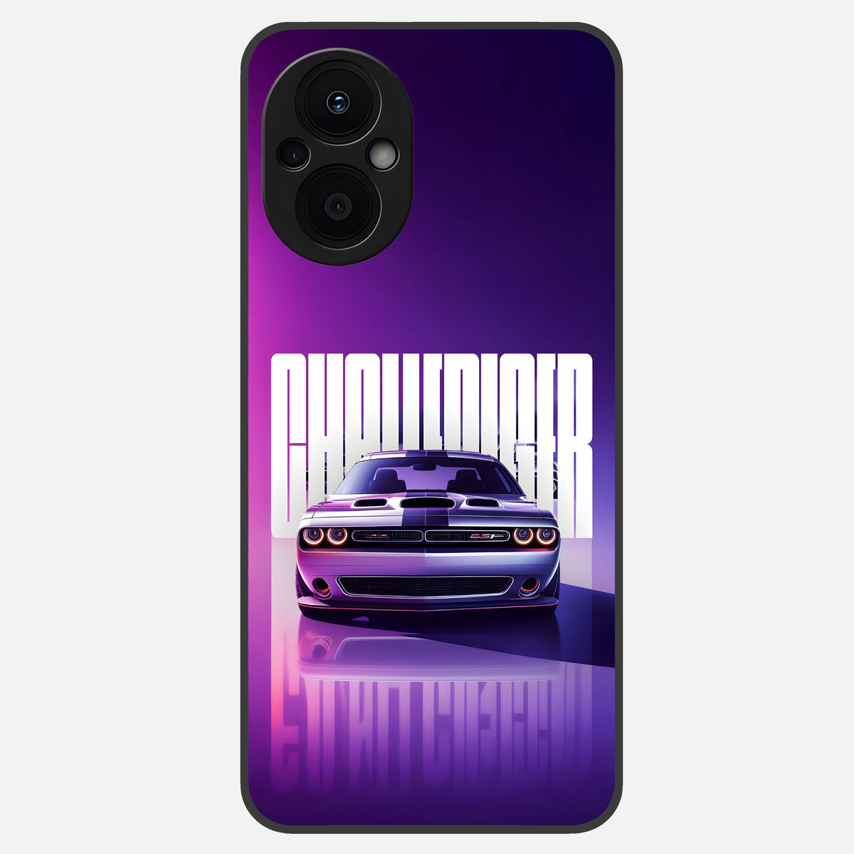  Midnight Muscle Ride Glass Case For Oppo F21 Pro 5G back cover – full design glossy printed glass finish