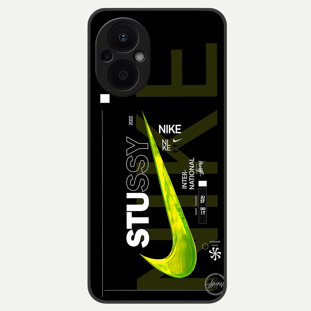  Neon Street Edition Glass Case For Oppo F21 Pro 5G back cover – full design glossy printed glass finish