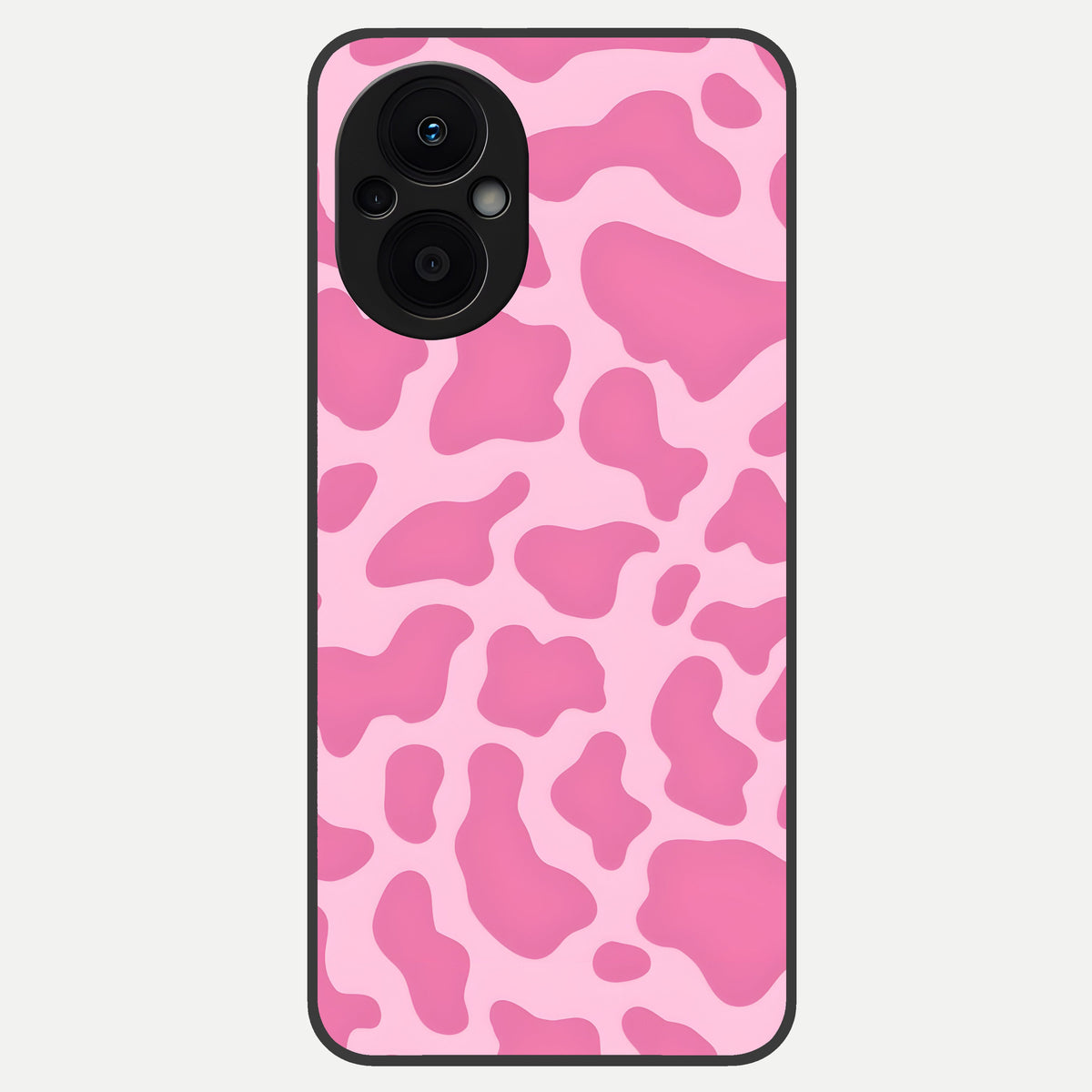  Pinkish Scenery Glass Case For Oppo F21 Pro 5G back cover – full design glossy printed glass finish