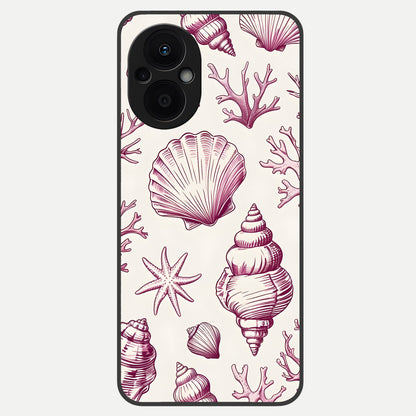  Pink Power Sparks Glass Case For Oppo F21 Pro 5G back cover – full design glossy printed glass finish