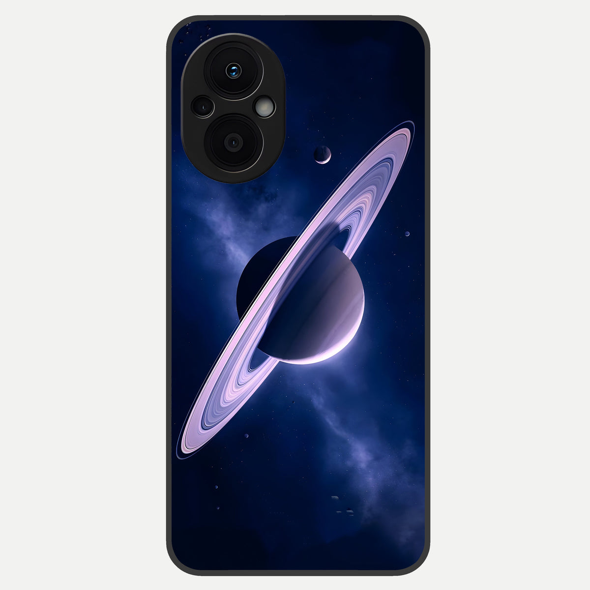  Saturn Ring Mystique Glass Case For Oppo F21 Pro 5G back cover – full design glossy printed glass finish