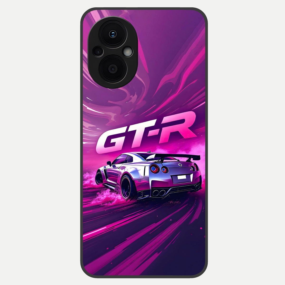  Speed Drift Legend Glass Case For Oppo F21 Pro 5G back cover – full design glossy printed glass finish
