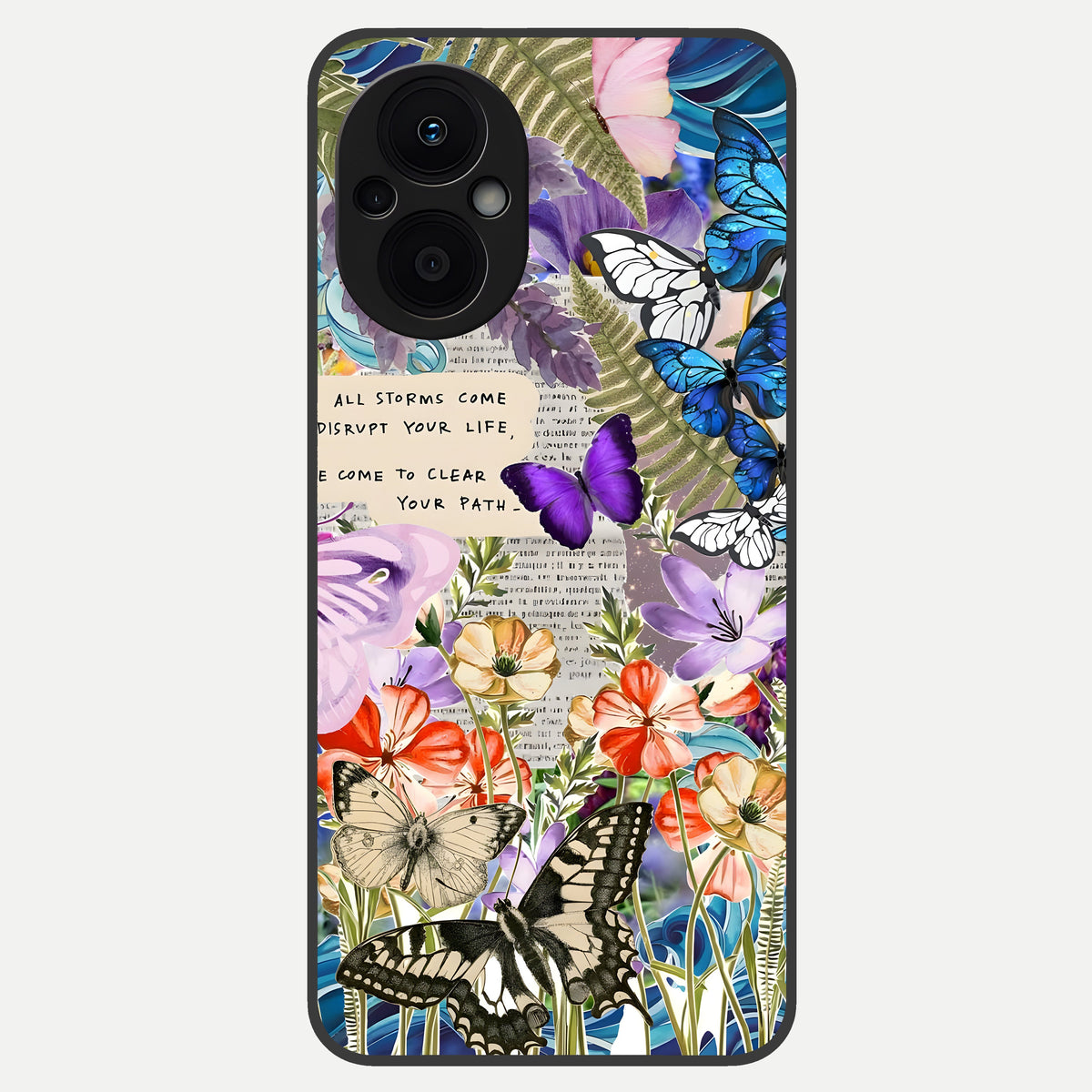  Storm Path Bloom Glass Case For Oppo F21 Pro 5G back cover – full design glossy printed glass finish