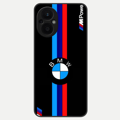  Turbo BMW Beast Glass Case For Oppo F21 Pro 5G back cover – full design glossy printed glass finish