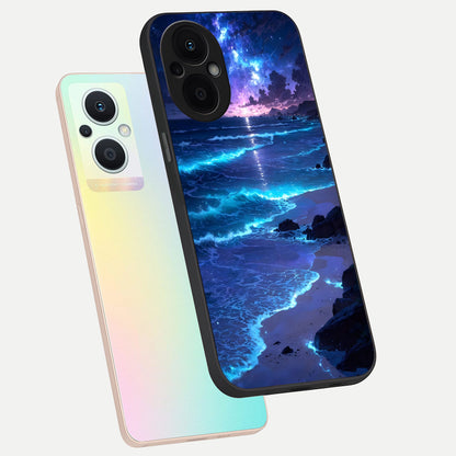  Classic Damn Look phone case For Oppo F21 Pro 5G showing premium glass back cover with detailed artwork