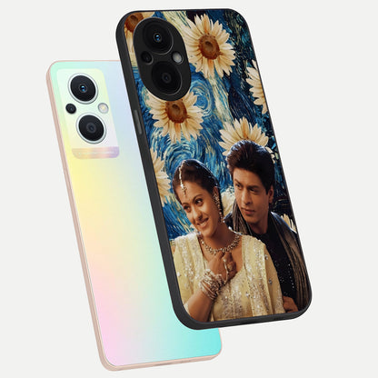  Eternal Love Story phone case For Oppo F21 Pro 5G showing premium glass back cover with detailed artwork