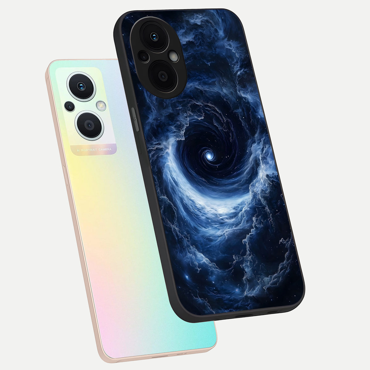  Stunning Galaxy phone case For Oppo F21 Pro 5G showing premium glass back cover with detailed artwork