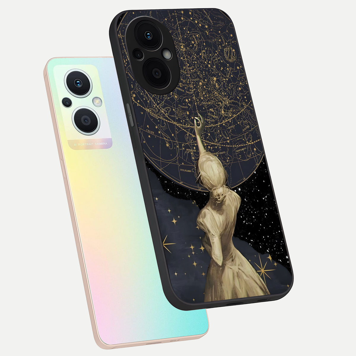  Taylor Swift Girl phone case For Oppo F21 Pro 5G showing premium glass back cover with detailed artwork