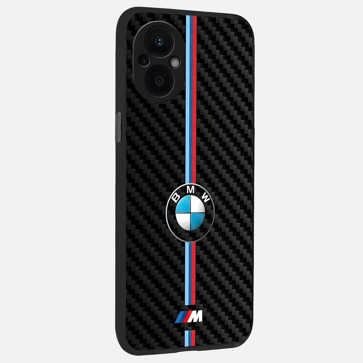  BMW Pattern back cover For Oppo F21 Pro 5G slim fit glass case with vibrant aesthetic design