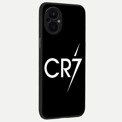  CR7 Elite Strike back cover For Oppo F21 Pro 5G slim fit glass case with vibrant aesthetic design