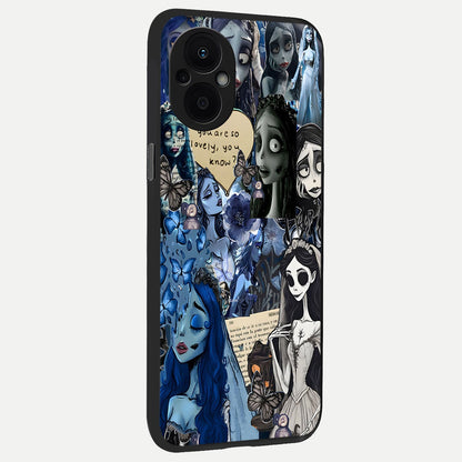  Corpse Bride Posters back cover For Oppo F21 Pro 5G slim fit glass case with vibrant aesthetic design