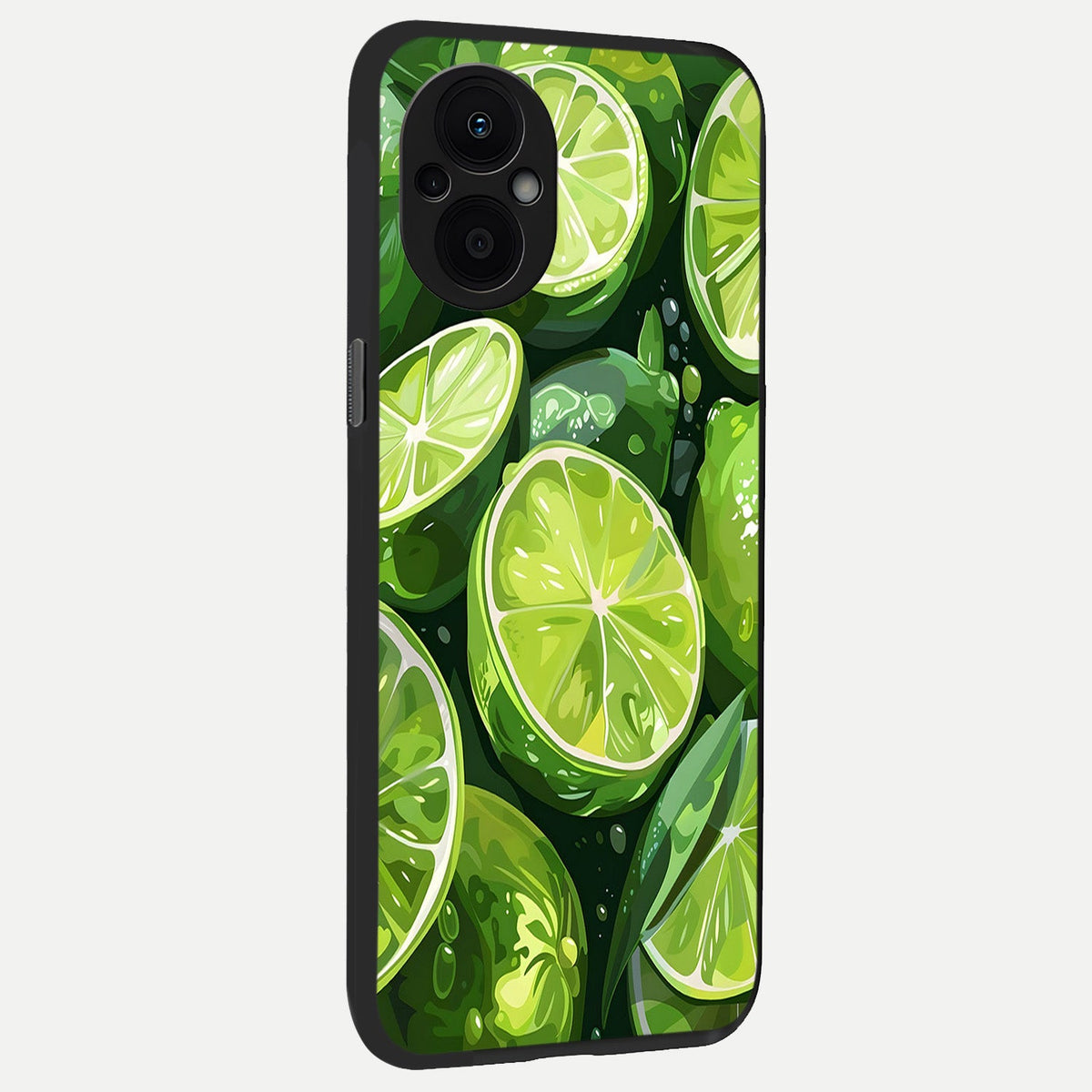  Green Kawasaki back cover For Oppo F21 Pro 5G slim fit glass case with vibrant aesthetic design