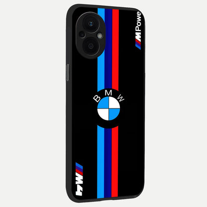  Turbo BMW Beast back cover For Oppo F21 Pro 5G slim fit glass case with vibrant aesthetic design
