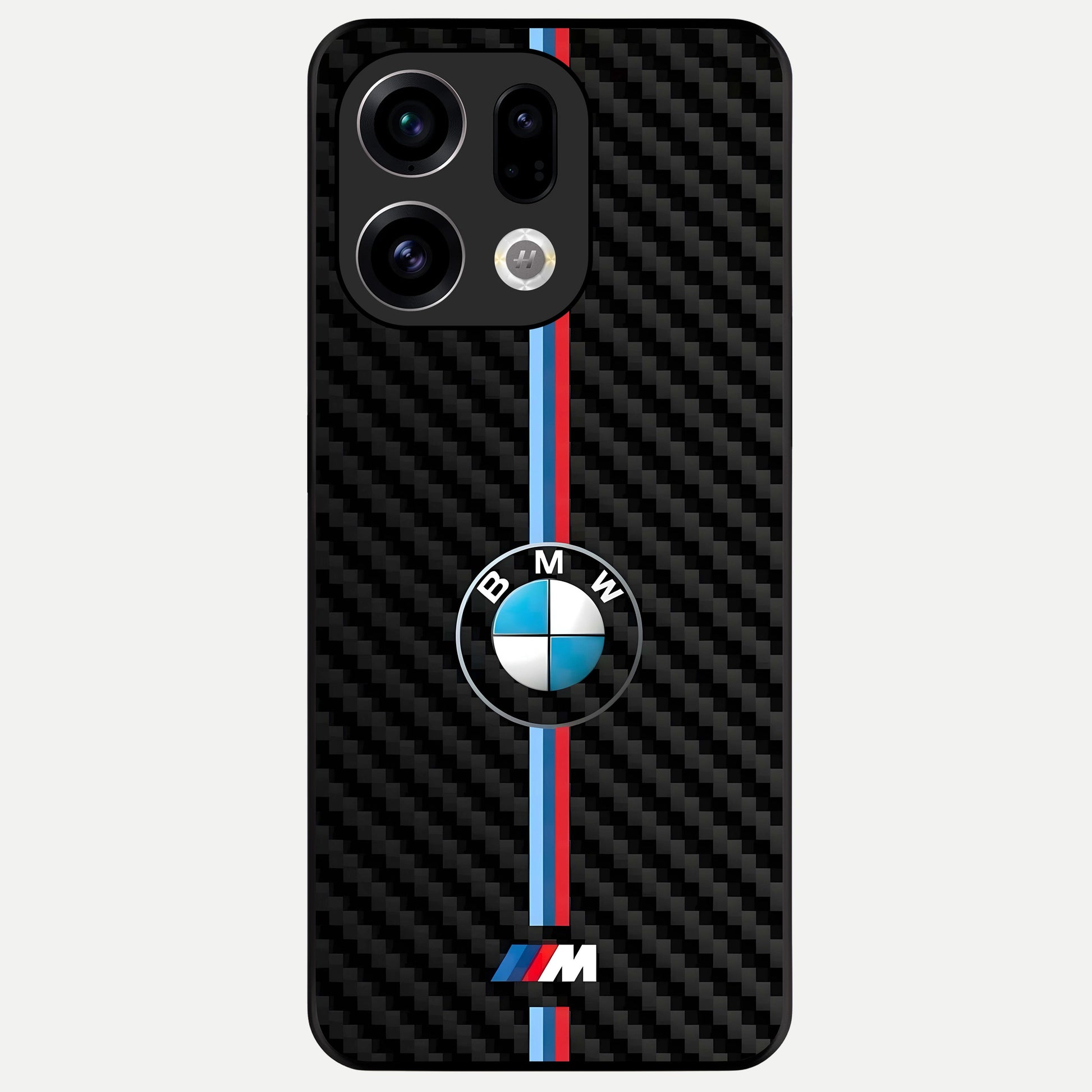  BMW Pattern Glass Case For Oppo Find X9 back cover – full design glossy printed glass finish