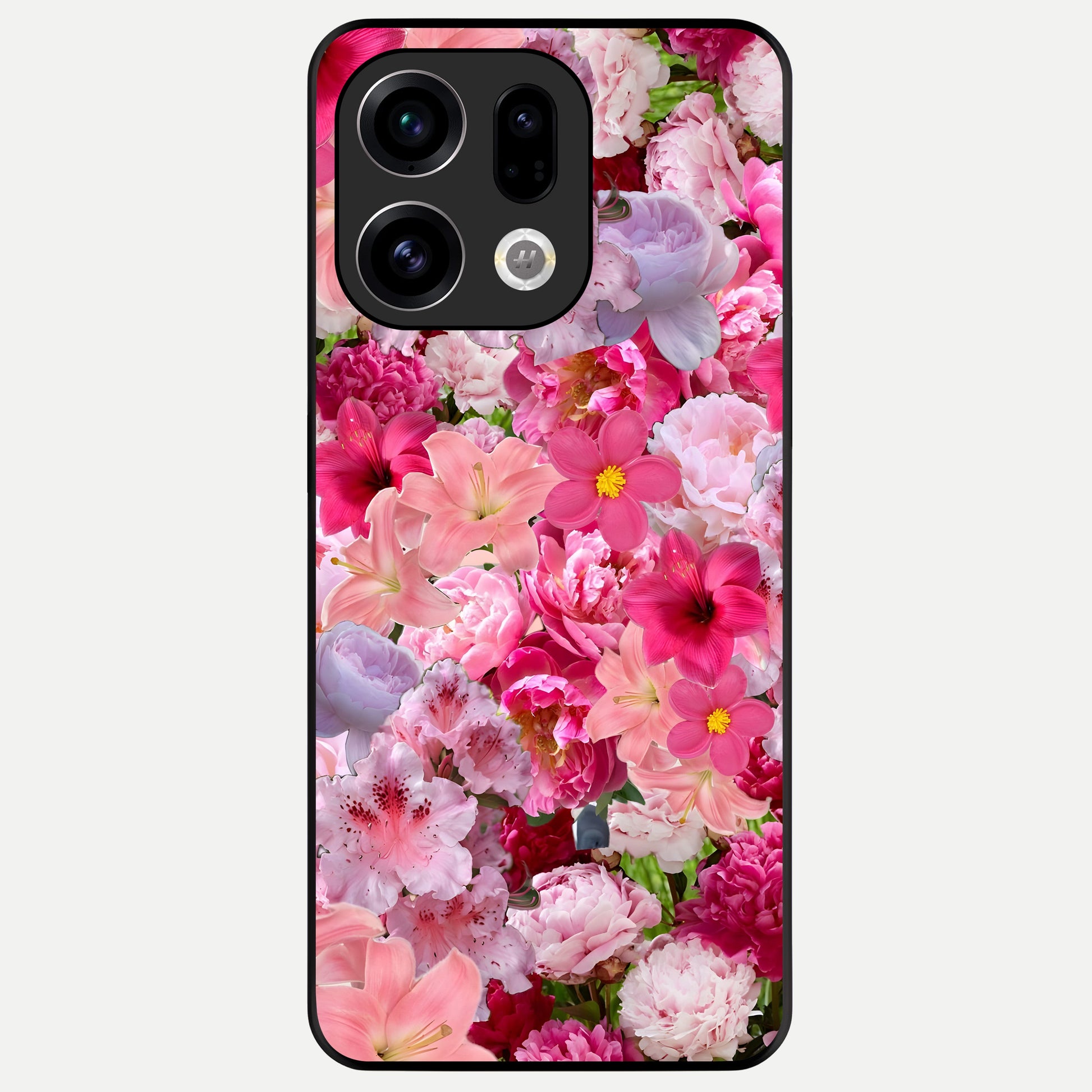  Bloom Crush Fantasy Glass Case For Oppo Find X9 back cover – full design glossy printed glass finish