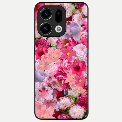  Bloom Crush Fantasy Glass Case For Oppo Find X9 back cover – full design glossy printed glass finish
