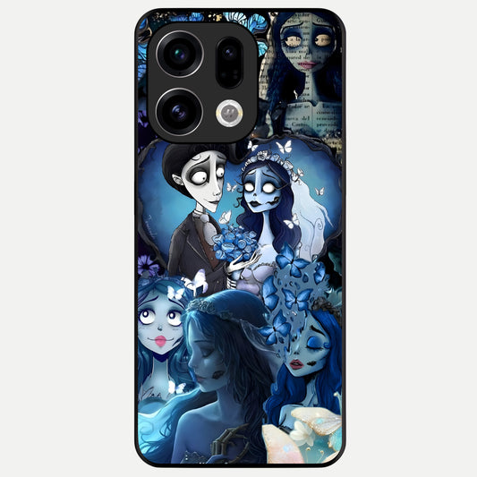  Butterfly Ghost Soul Glass Case For Oppo Find X9 back cover – full design glossy printed glass finish