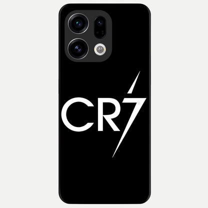  CR7 Elite Strike Glass Case For Oppo Find X9 back cover – full design glossy printed glass finish
