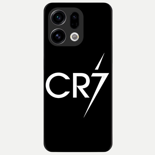  CR7 Elite Strike Glass Case For Oppo Find X9 back cover – full design glossy printed glass finish