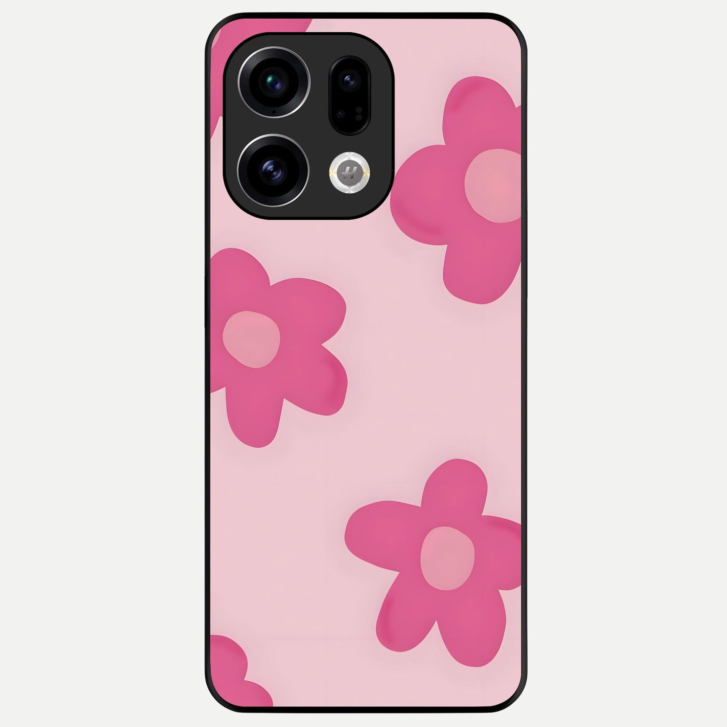  Candy Bloom Dreams Glass Case For Oppo Find X9 back cover – full design glossy printed glass finish