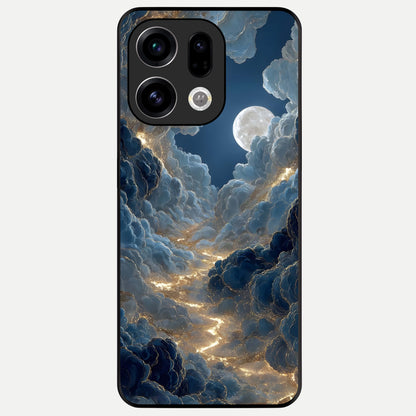  Celestial Cloud Road Glass Case For Oppo Find X9 back cover – full design glossy printed glass finish