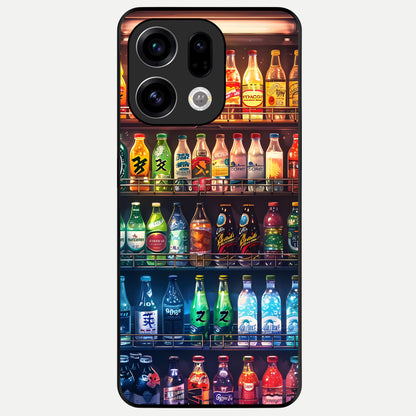  Colorfull Tree Glass Case For Oppo Find X9 back cover – full design glossy printed glass finish