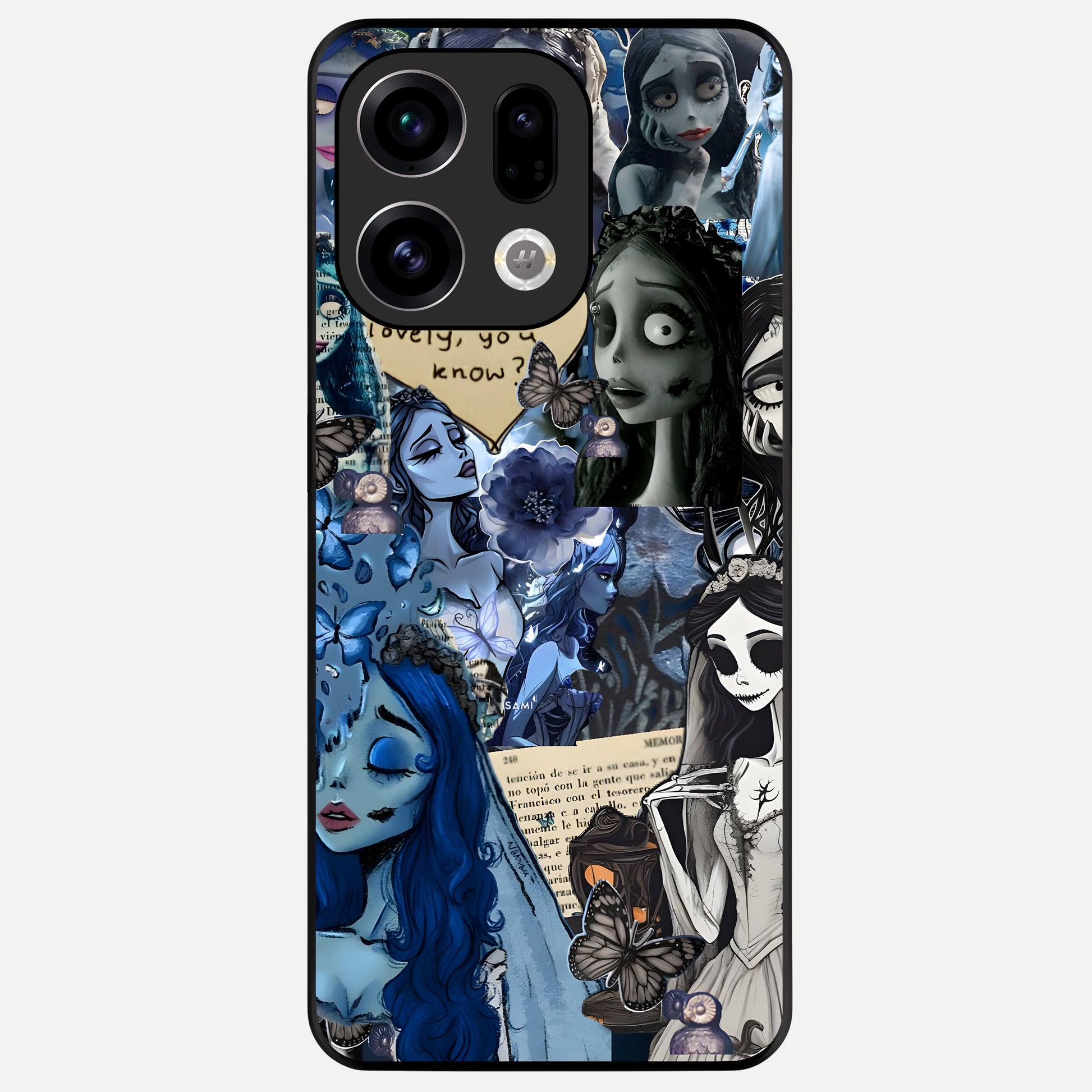  Corpse Bride Posters Glass Case For Oppo Find X9 back cover – full design glossy printed glass finish
