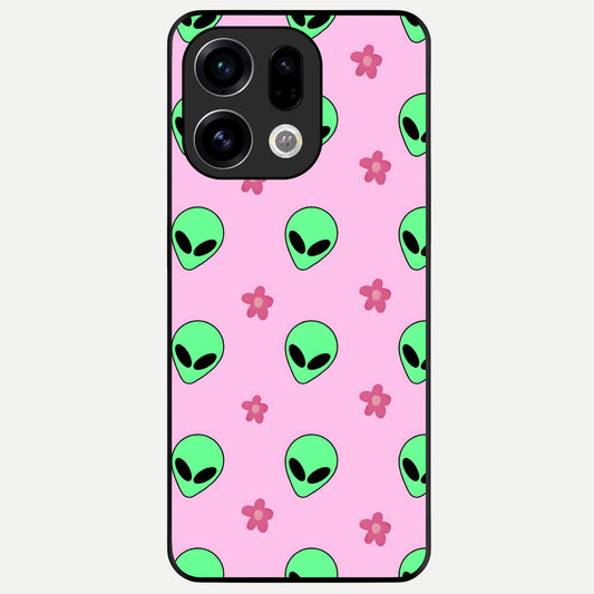  Cosmic Cute Crush Glass Case For Oppo Find X9 back cover – full design glossy printed glass finish