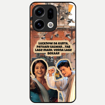  Desi Retro Vibes Glass Case For Oppo Find X9 back cover – full design glossy printed glass finish