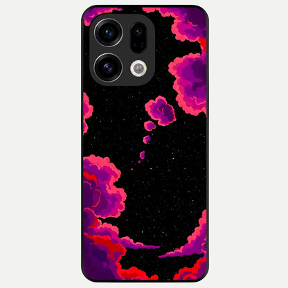  Galaxy Dream Frame Glass Case For Oppo Find X9 back cover – full design glossy printed glass finish