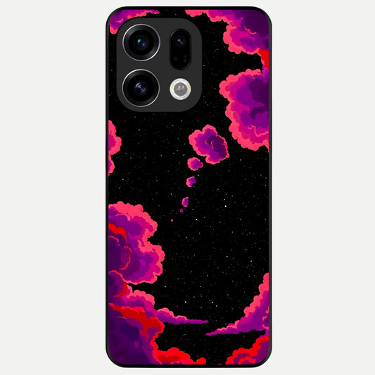  Galaxy Dream Frame Glass Case For Oppo Find X9 back cover – full design glossy printed glass finish