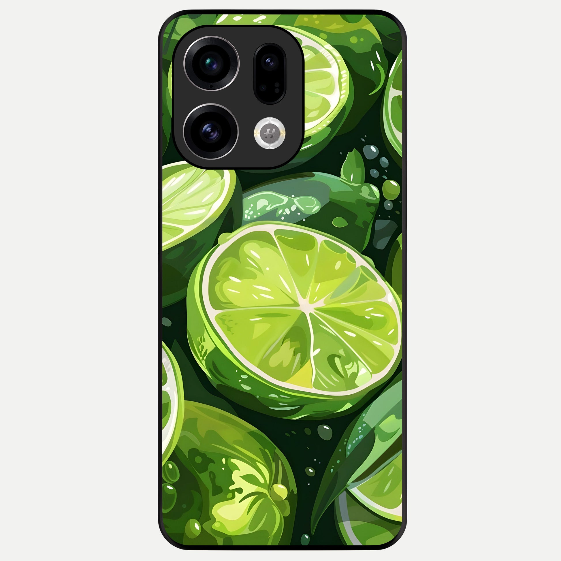  Green Kawasaki Glass Case For Oppo Find X9 back cover – full design glossy printed glass finish