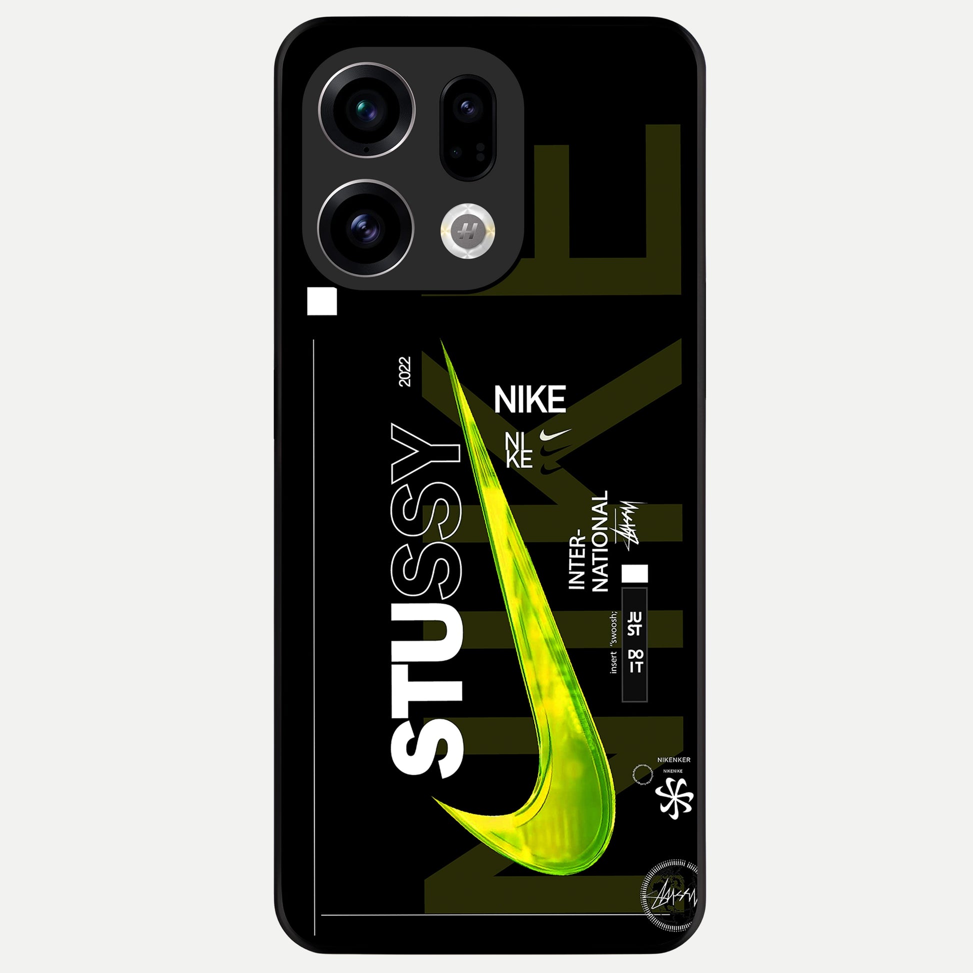  Neon Street Edition Glass Case For Oppo Find X9 back cover – full design glossy printed glass finish
