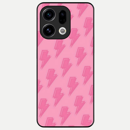  Pink Moo Magic Glass Case For Oppo Find X9 back cover – full design glossy printed glass finish