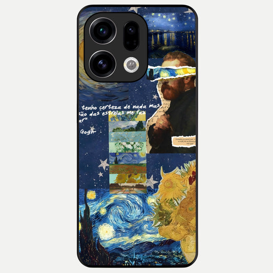  Starry Dream Vision Glass Case For Oppo Find X9 back cover – full design glossy printed glass finish