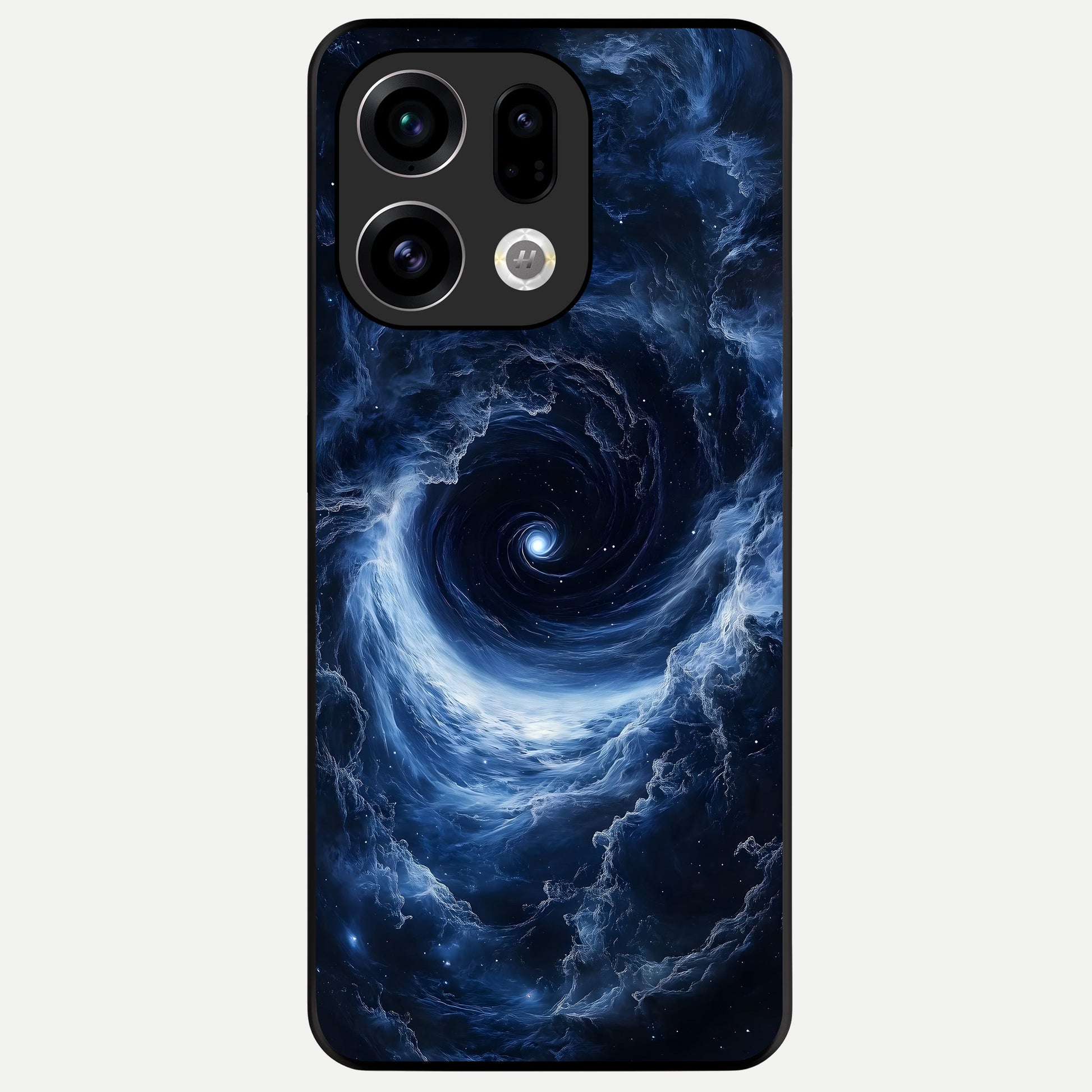  Stunning Galaxy Glass Case For Oppo Find X9 back cover – full design glossy printed glass finish