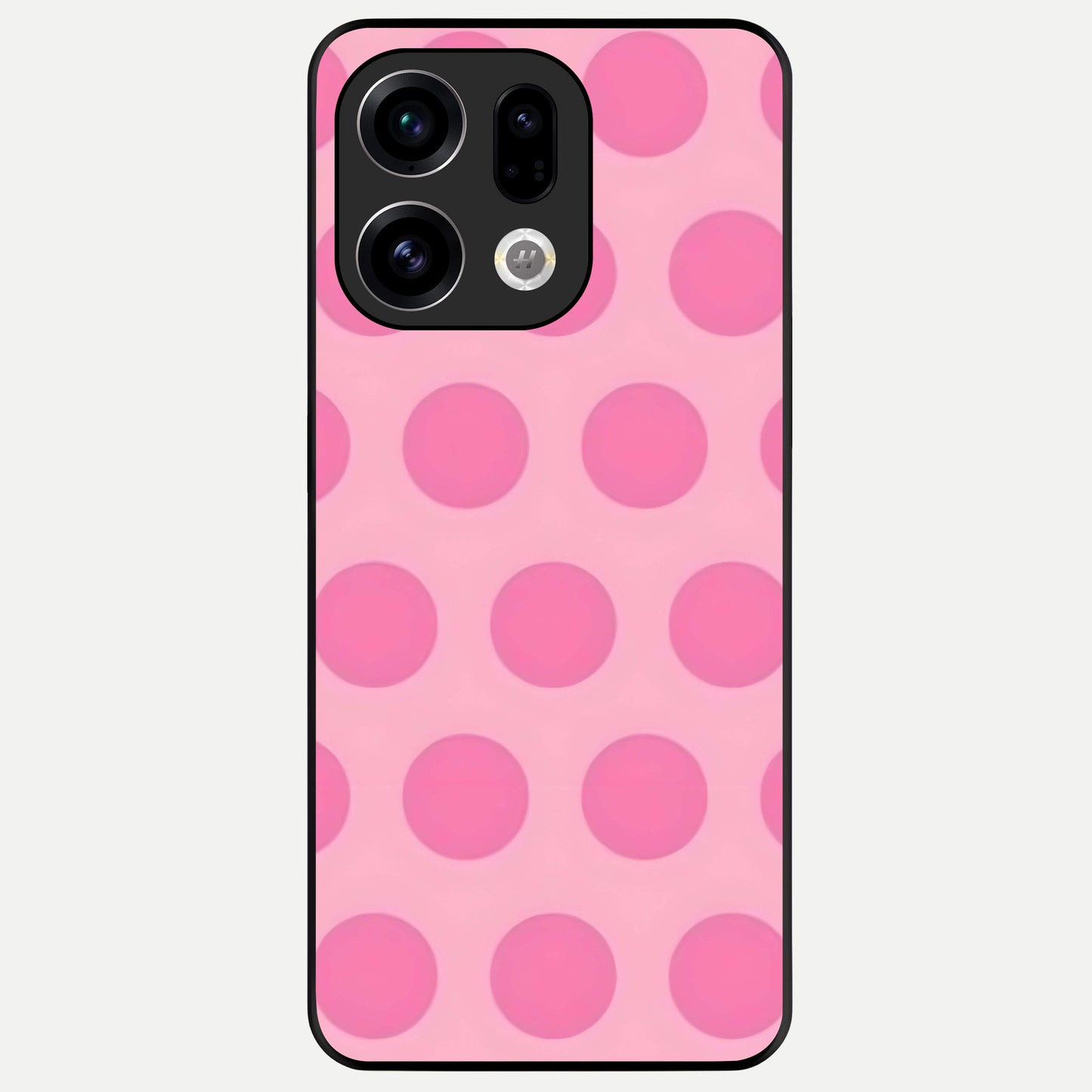  Sweet Dot Dreams Glass Case For Oppo Find X9 back cover – full design glossy printed glass finish