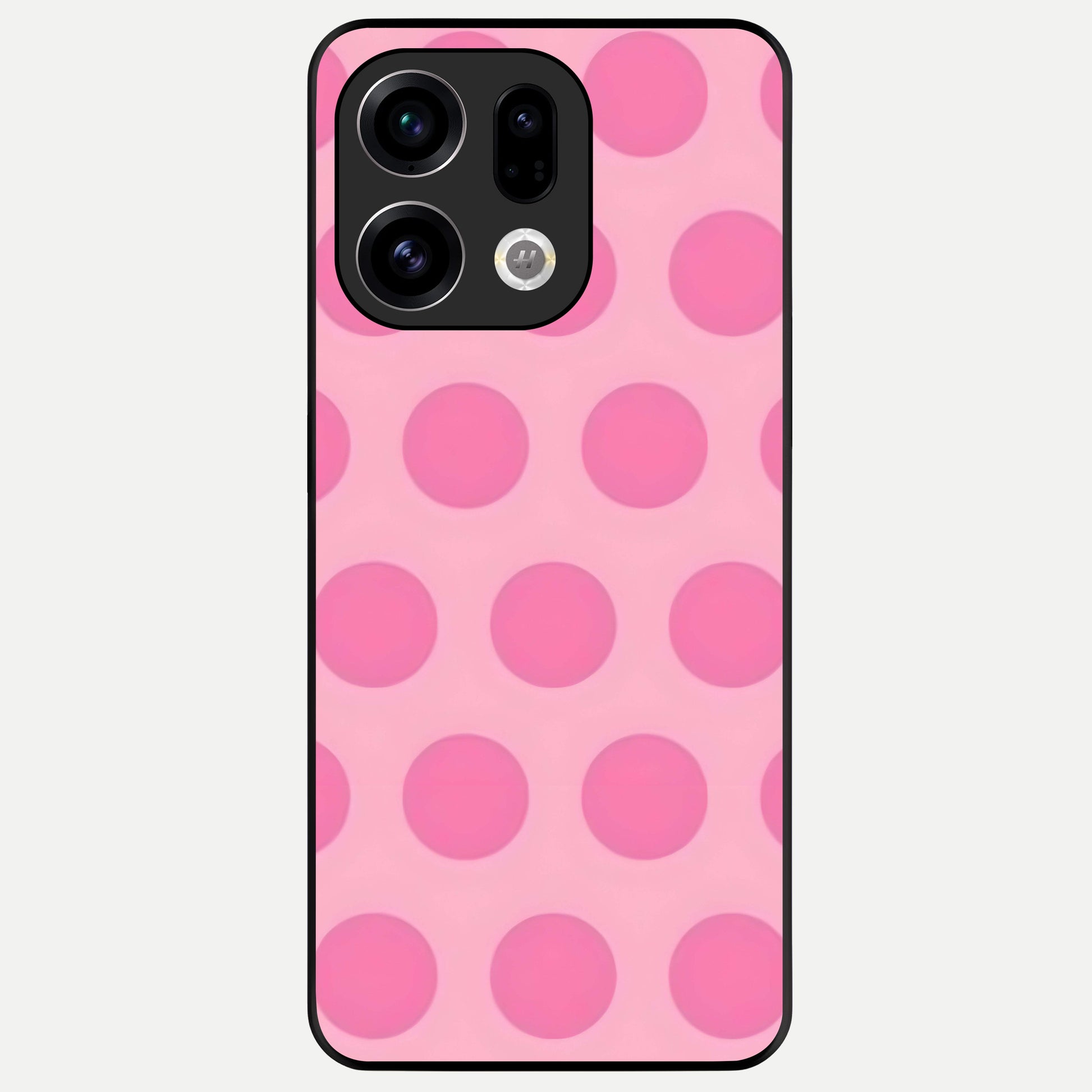  Sweet Dot Dreams Glass Case For Oppo Find X9 back cover – full design glossy printed glass finish