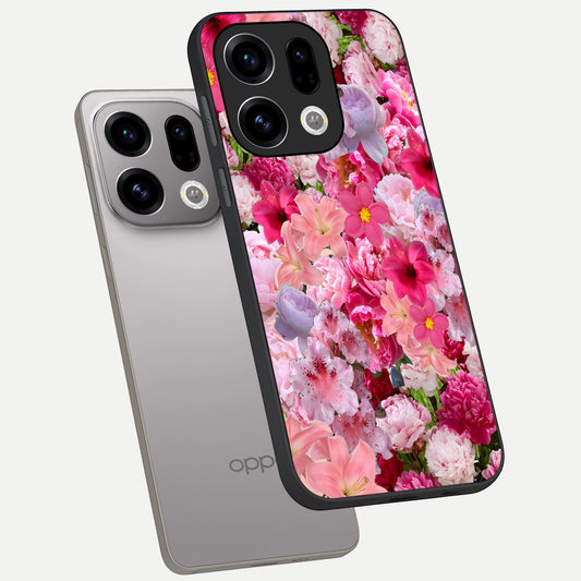  Bloom Crush Fantasy phone case For Oppo Find X9 showing premium glass back cover with detailed artwork