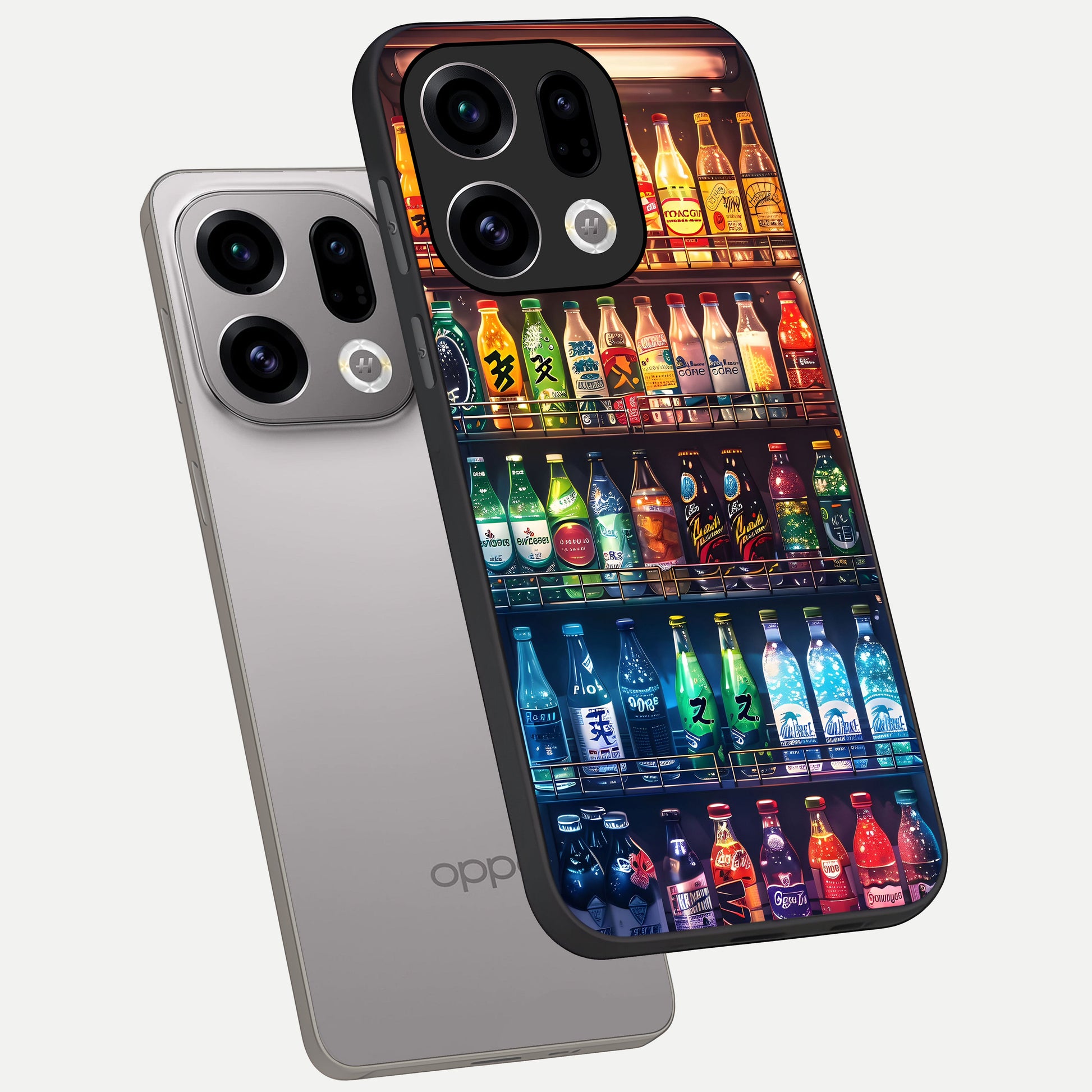  Colorfull Tree phone case For Oppo Find X9 showing premium glass back cover with detailed artwork