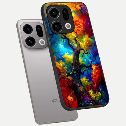  Colorful Soda Bottles phone case For Oppo Find X9 showing premium glass back cover with detailed artwork