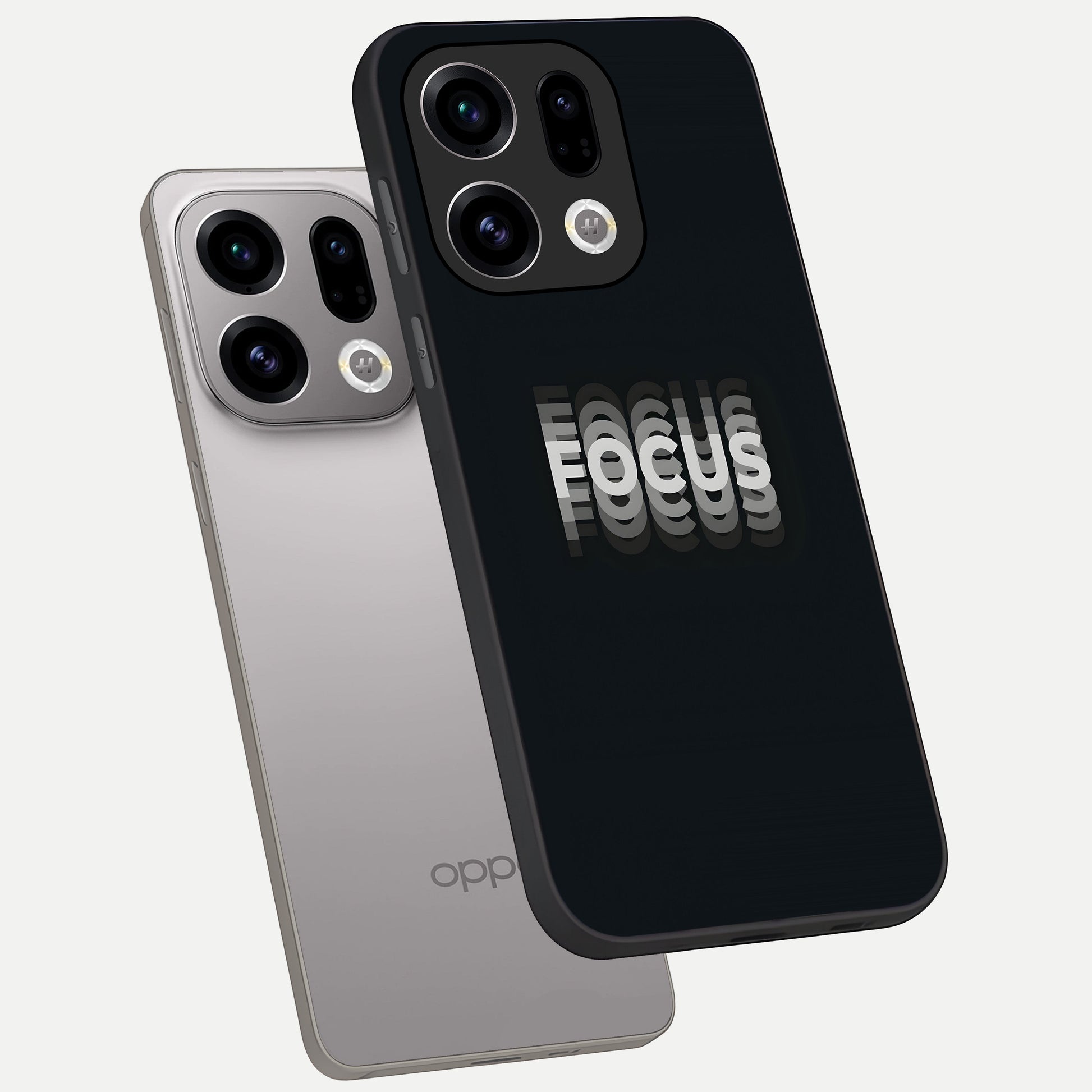  Mono Focus Vision phone case For Oppo Find X9 showing premium glass back cover with detailed artwork