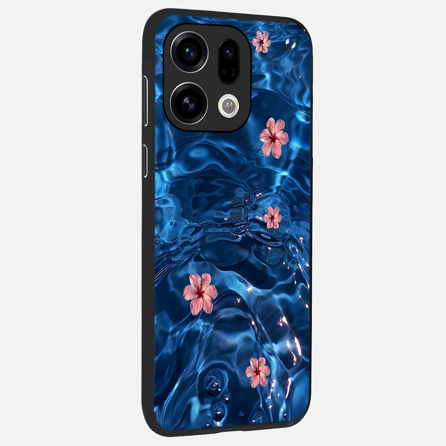  Bloom Thread Art back cover For Oppo Find X9 slim fit glass case with vibrant aesthetic design