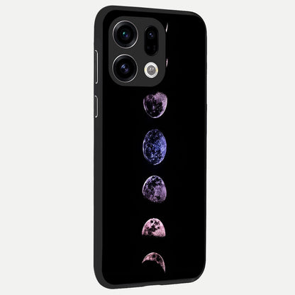  Crimson All Planets back cover For Oppo Find X9 slim fit glass case with vibrant aesthetic design