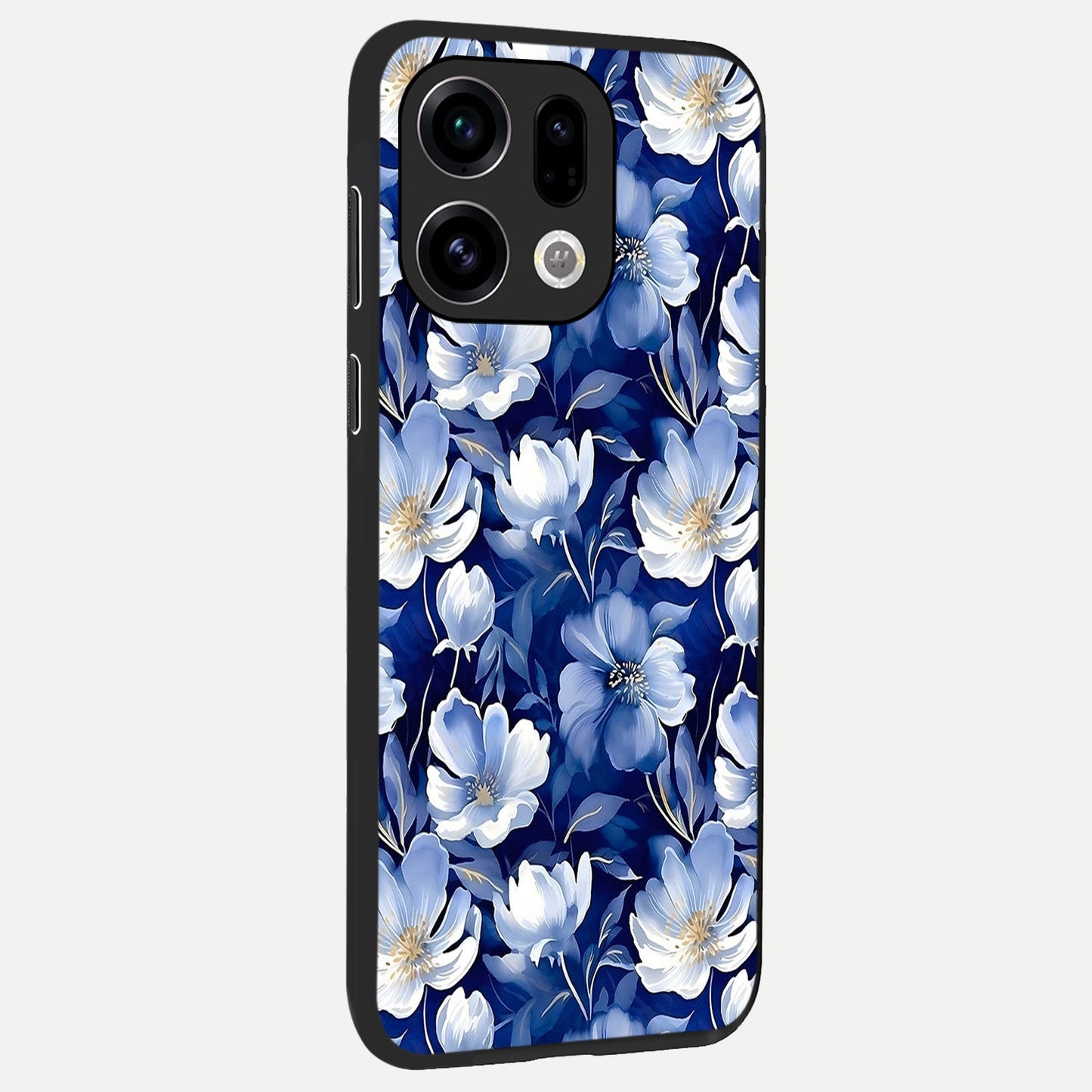 Cute Floral Patterns back cover For Oppo Find X9 slim fit glass case with vibrant aesthetic design