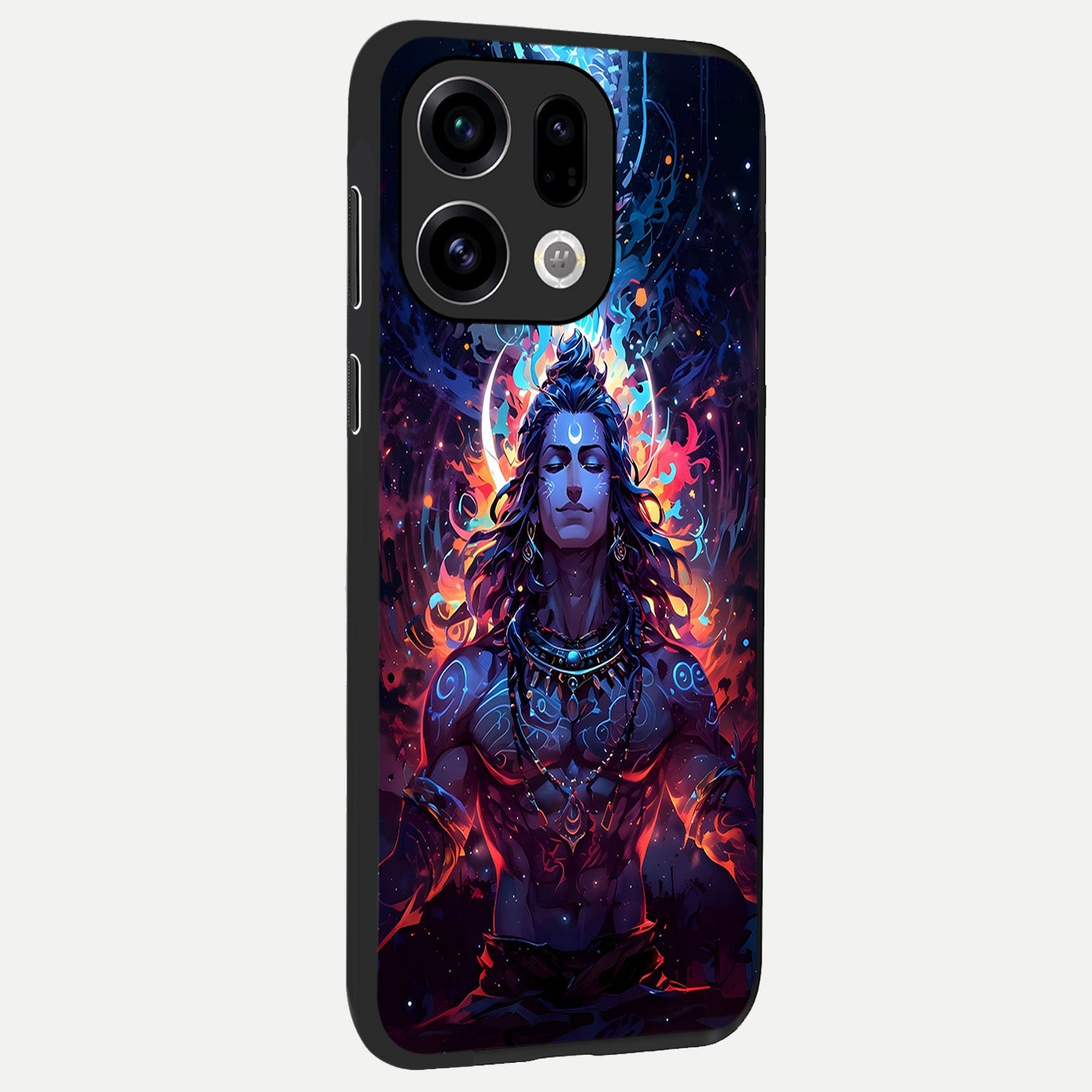  Divine Fire Shiv back cover For Oppo Find X9 slim fit glass case with vibrant aesthetic design